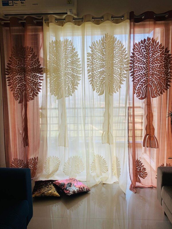 Appliqué Tree Of Life - Set of 2 curtains
(Dispatch Time 24 Hours)