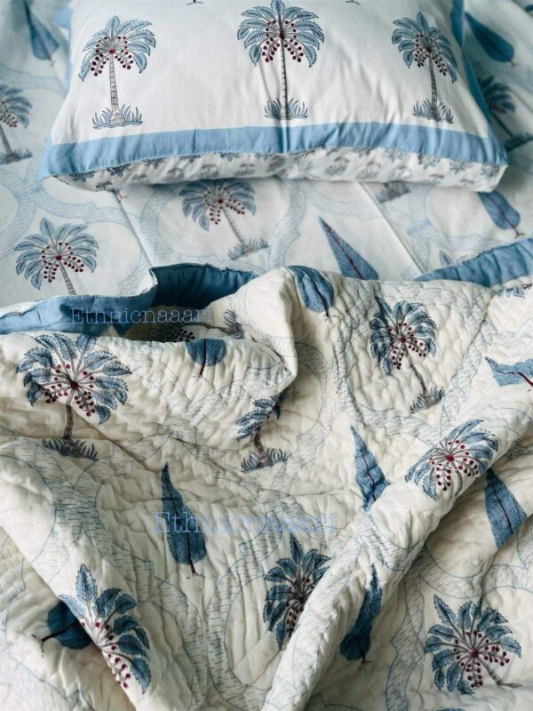 Matching Bedding Set - Dusky Blue