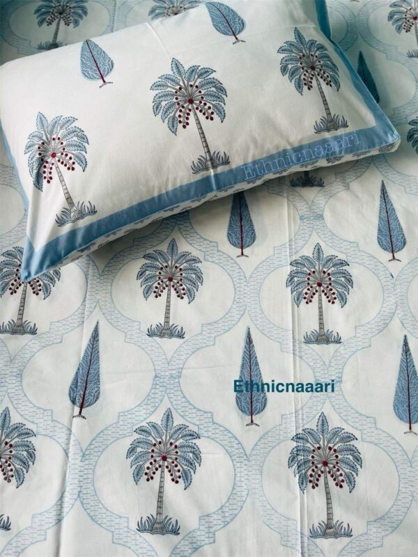 Matching Bedding Set - Dusky Blue