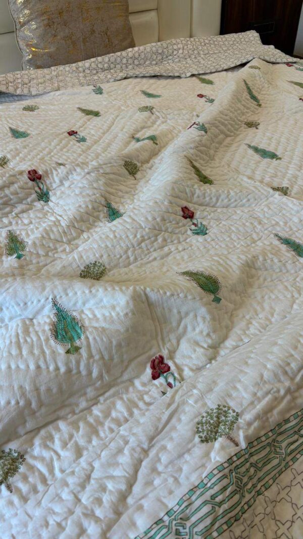 Double Bed- Block Print Cotton Quilts 
Magical (Reversible Quilts) 
(Dispatch Time 24 Hours)