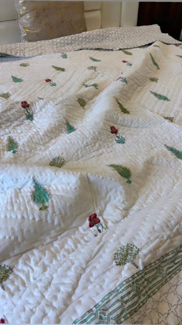 Double Bed- Block Print Cotton Quilts 
Magical (Reversible Quilts) 
(Dispatch Time 24 Hours)