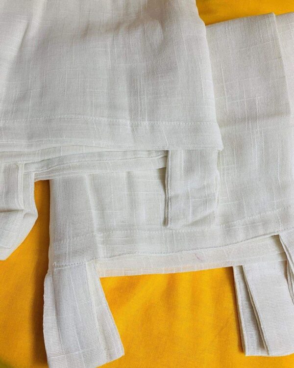 Khadi  - Natural Dyed (Dispatch Time 24 Hours)Set of 2 Curtains