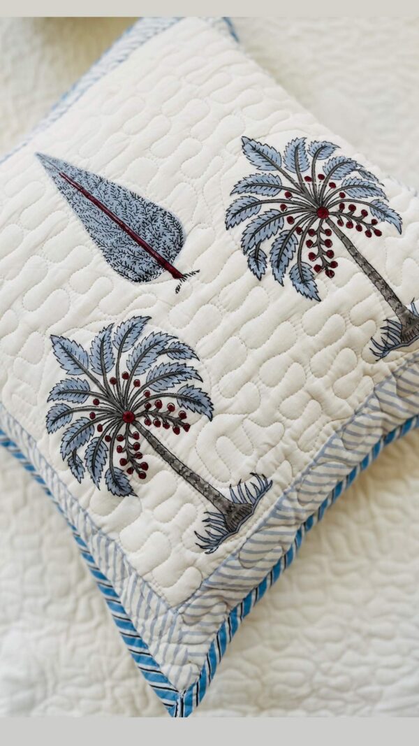 Cushion Cover Set of 2 Palm2 1
