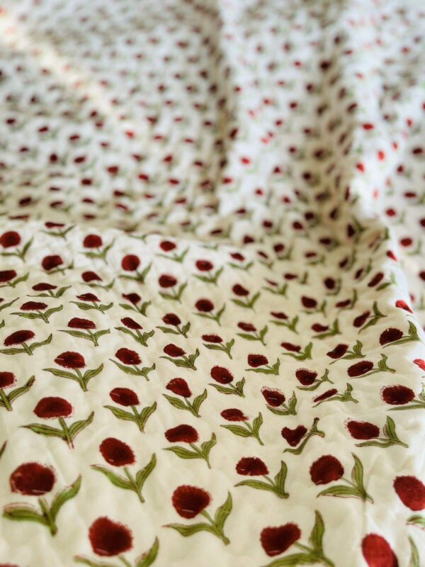 Matching Bedding Set - Red Poppy