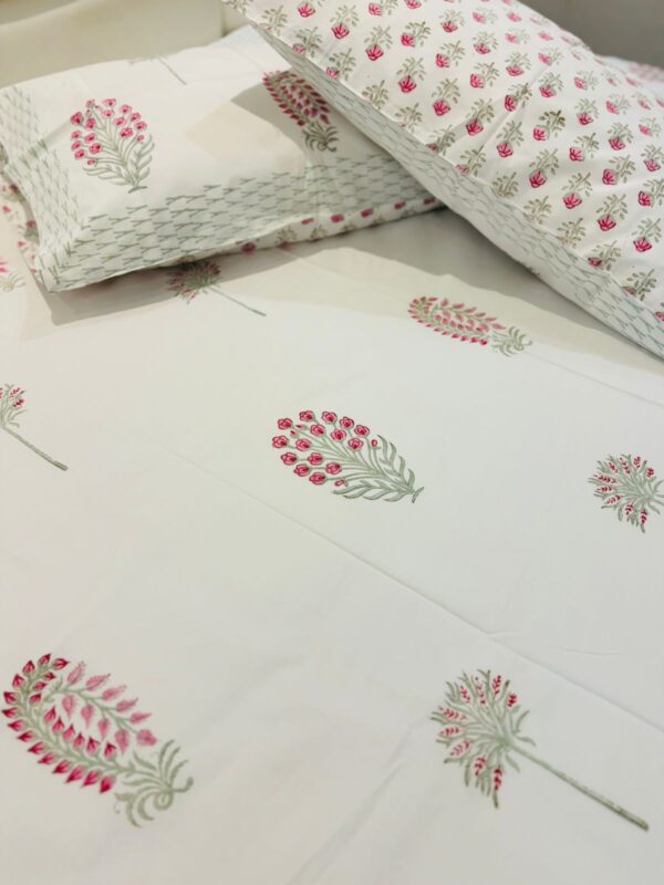 Fitted Bedsheet - Pink Blossom 🌸 
(Dispatch time 24 hours)