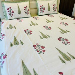 Rani King Size Sheet with 2 Reversible Pillow Covers 5