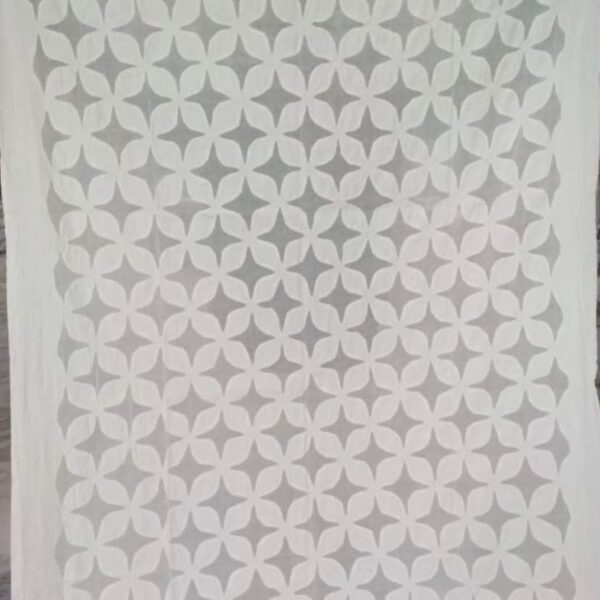 Appliqué Diamonds - Set of 2 Curtains 
(Dispatch Time 24 Hours)