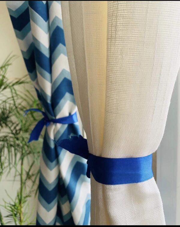 Khadi  - Natural Dyed (Dispatch Time 24 Hours)Set of 2 Curtains