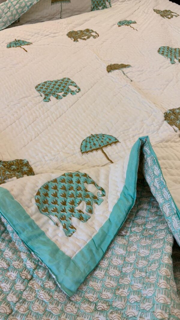 California Kings Quilt Haathi 3