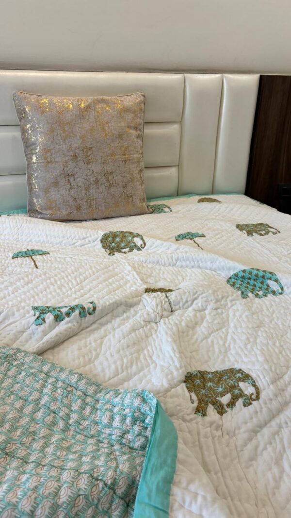 California Kings Quilt Haathi 4