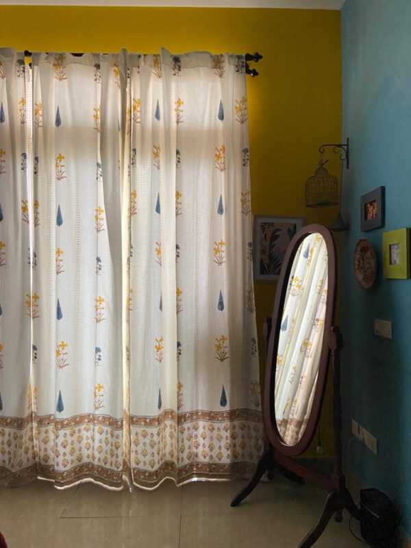 Suraj Canvas curtain