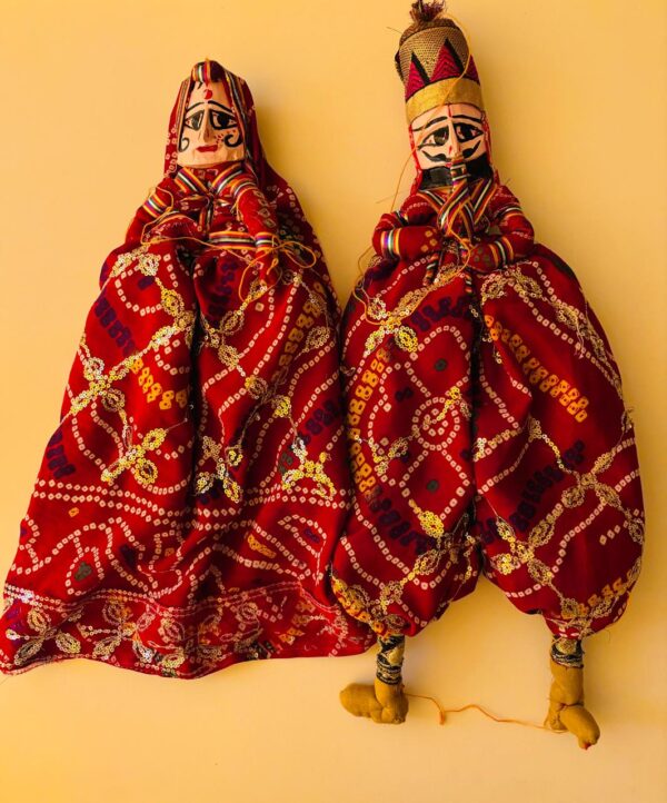 Rajasthani Puppets Dhola and Dori 1