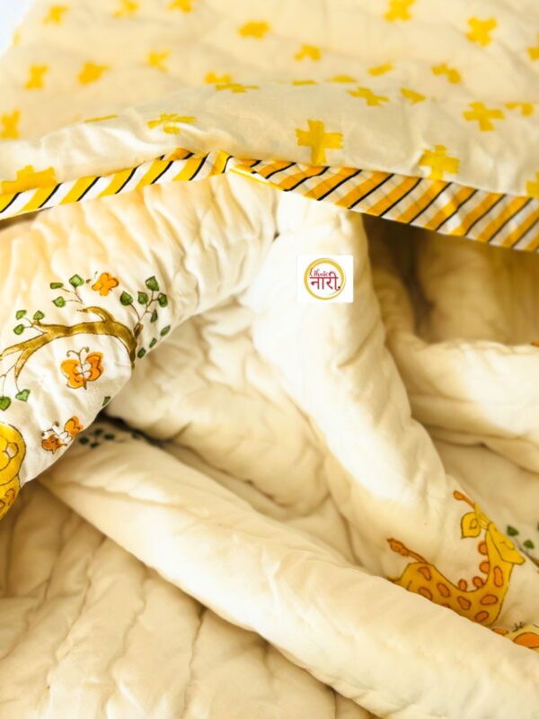 Giraffe 🦒 for Toddler 

Toddler Block Print Quilt - Giraffe 🦒 (Dispatch Time 24 Hours)