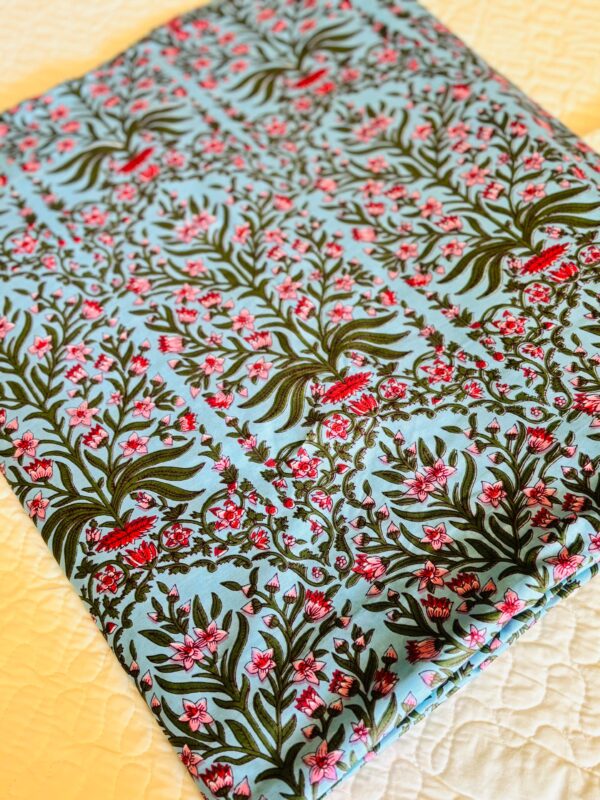 100./. Cotton Mul Fabrics, Gul 🪷 - Raw Fabrics - Pure Cotton