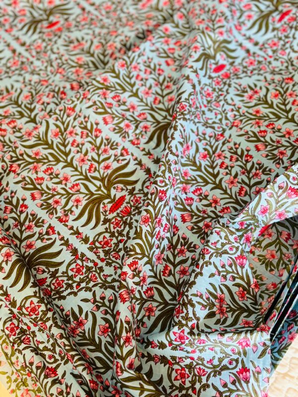 100./. Cotton Mul Fabrics, Gul 🪷 - Raw Fabrics - Pure Cotton