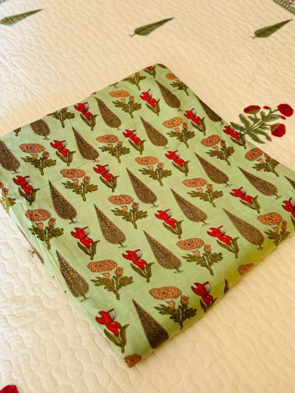100./. Cotton Mul Fabrics, Garden 🪴Raw Fabrics - Pure Cotton