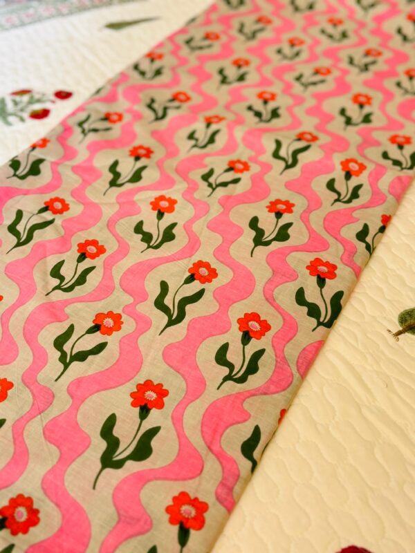 100./. Cotton Mul Fabrics, Raag 🌷- Raw Fabrics - Pure Cotton